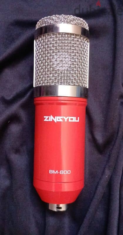 مايك كوندنسر zing you  تبع شركه bm800 + سماعه p9+ مايك dinmk 0