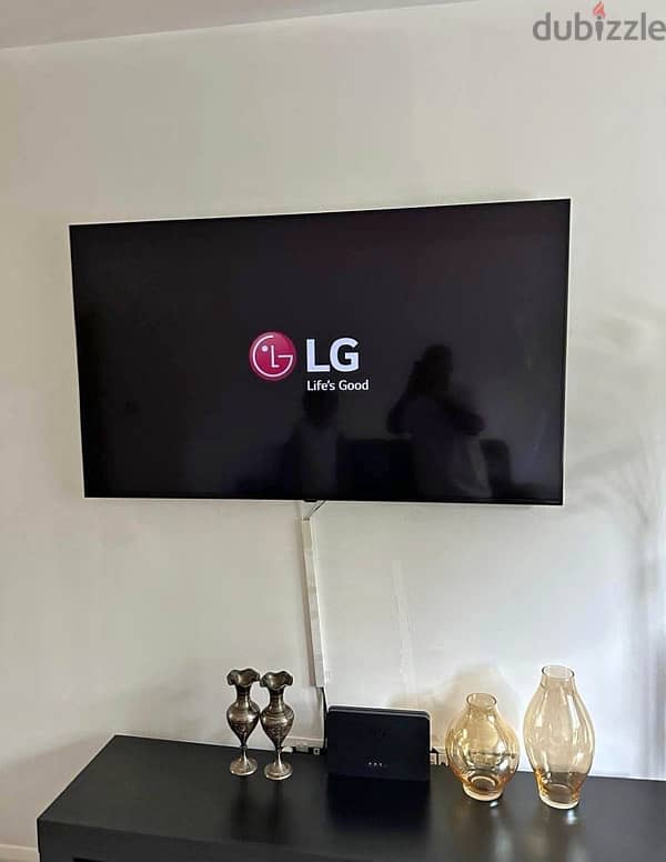 شاشة lg بحاله ممتازه - 0