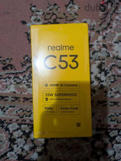 Realme C53 8 ram بحالة الجديد