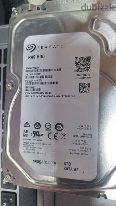 هارد سيجيت ٤ تيرا hdd Seagate 4t  PC