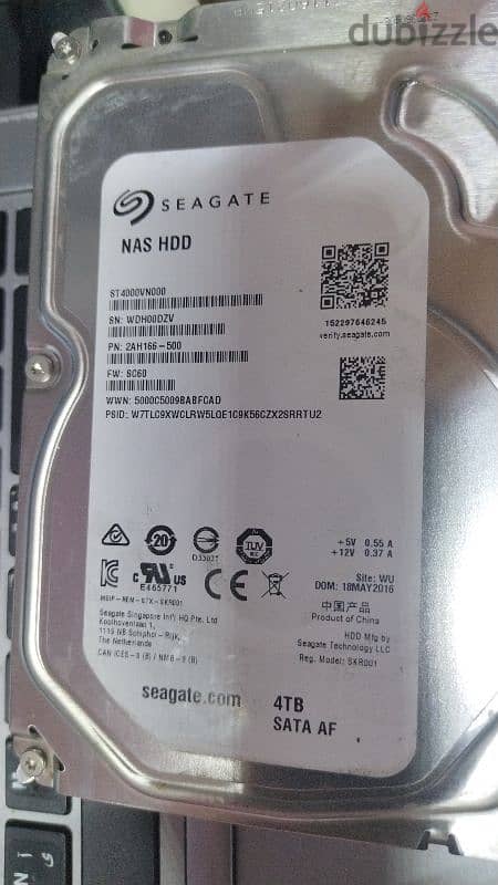 هارد سيجيت ٤ تيرا hdd Seagate 4t  PC 0