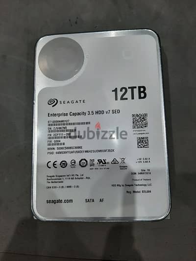 HDD seagate 12TB