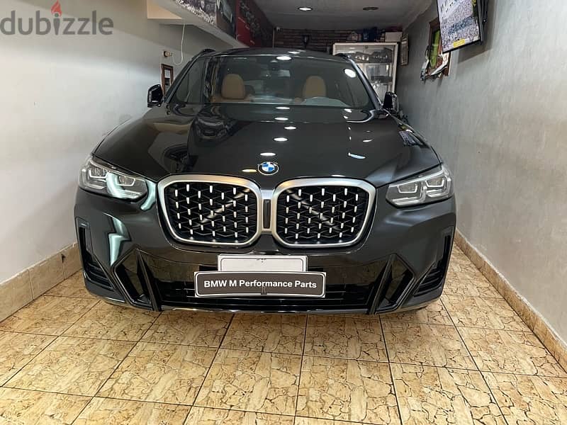 BMW X4 2024 M sport only 4000km zeroرخصت ولم تستخدم 0