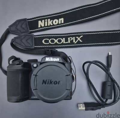 كاميرا نيكون Nikon B500 Coolpix ( عدسه تقريب 40 مره - 16ميجا بكسل )