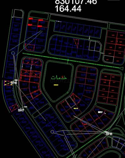 قطعة علي فيو جاردن ب شمالية  القديمة بجوار المترو خالصة اقساط ب بدر