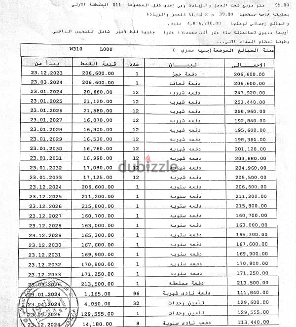 للبيع 95م أرضي بجاردن في احدث مشاريع طلعت مصطفى "نور" تقسيط 10 سنين 0