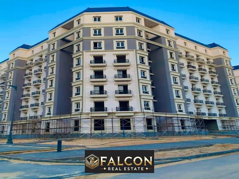 Ready to move in ((with a down payment of 500 thousand)) a fully finished sea view apartment next to City Edge Towers in the heart of New Alamein 0