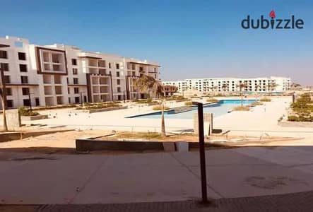 A very prime location apartment with a view of a dancing fountain in Nyoum October compound, next to Mountain View