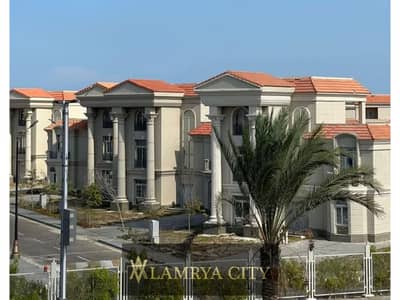 Villa for sale, 410 square meters, in New Mansoura, directly on the sea, at the lowest price.