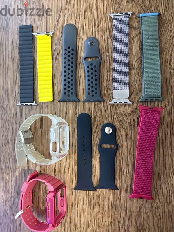 Apple watch Nike 6 44 7 strap  all original straps and cover 7