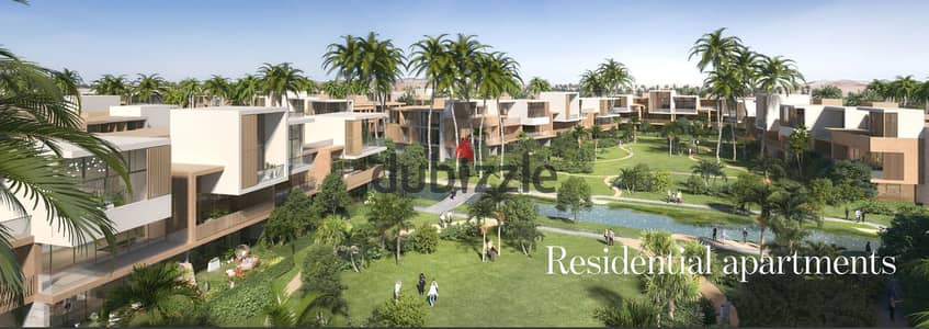 4 bedroom apartment, fully finished, large area, in Sheikh Zayed, in Marville, by Al Marasem Company, in installments