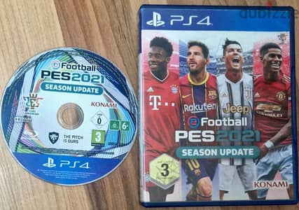 Efootball PES 2021 For PS4 Used عربي و انجليزي