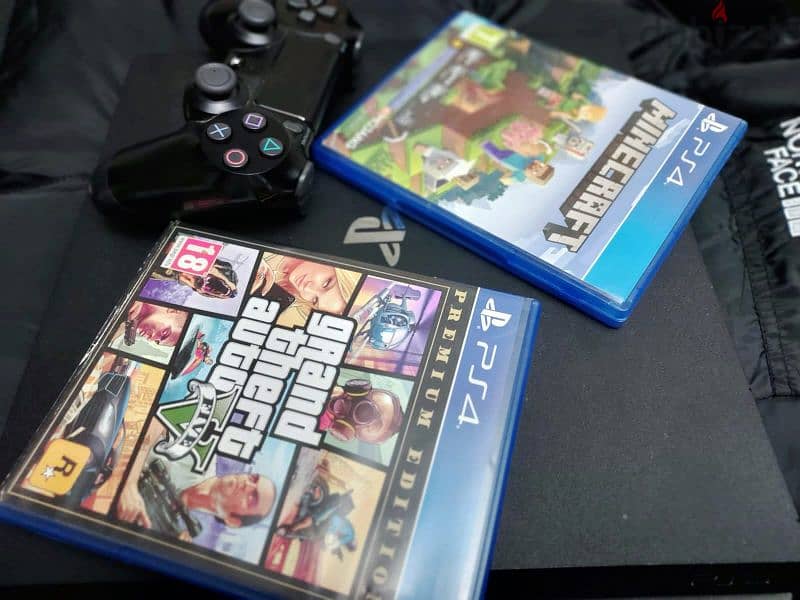 Ps4 pro 1tb one controller Minecraft and gta 5 cds software 12 2