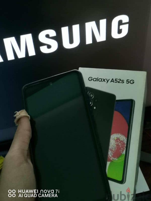 Samsung Galaxy A52s 5G 128 /8 _ كسر زيرو بيع /-بدل 2