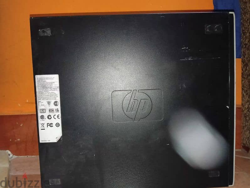 شاشة benq وكيسة HP 2