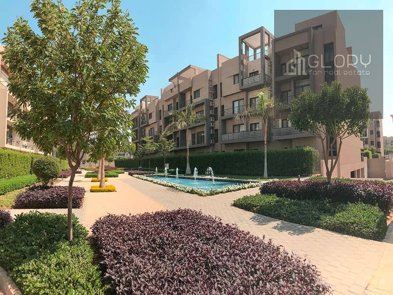 شقة متشطبة أرضي بجاردن 185متر للبيع في كمبوند فيفث سكوير fifth square القاهرة الجديدة شركة المراسم استلام فوري بالتقسيط 0