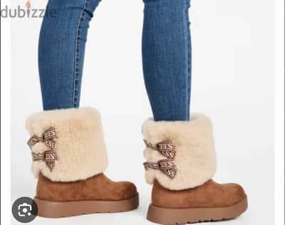 GUESS dovies shearling boots (boot)