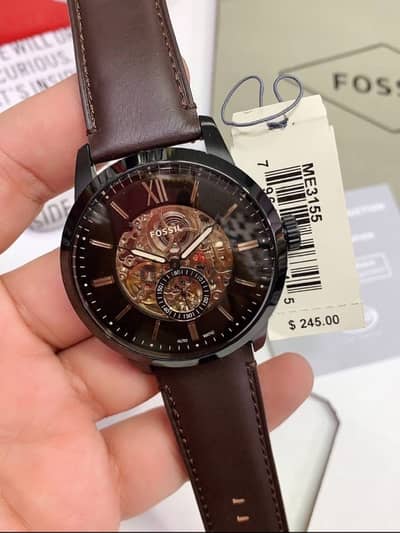 Black Original Fossil Watch