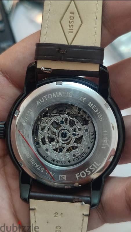 Black Original Fossil Watch 1