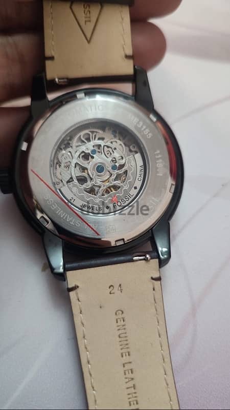 Black Original Fossil Watch 3