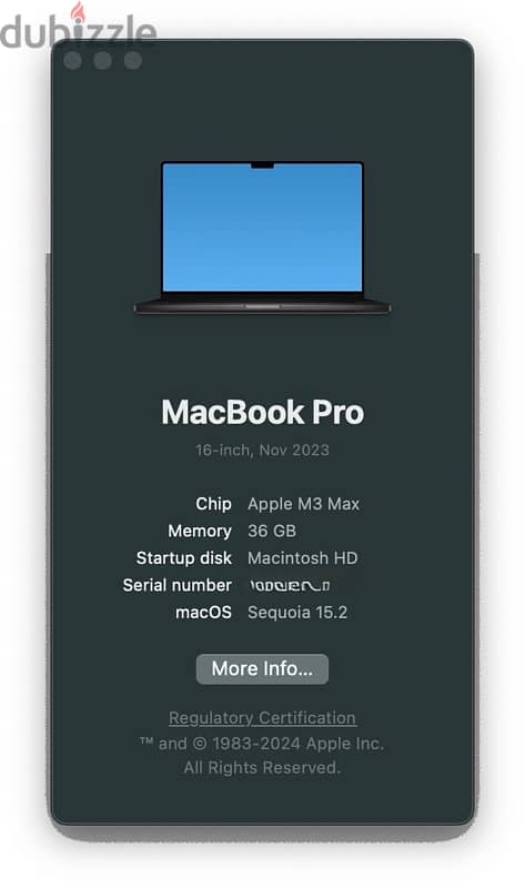 MacBook Pro M3 Max 16-inch 0