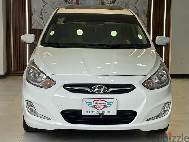 هيونداي اكسنت ٢٠١٢ اعلي فئه فابريكا - Hyundai Accent 2012 0