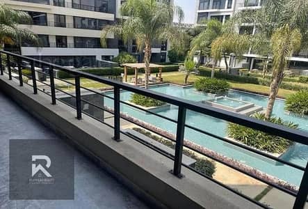 Apartment Fully Finished   with ACs for sale at Water Way One New Cairo