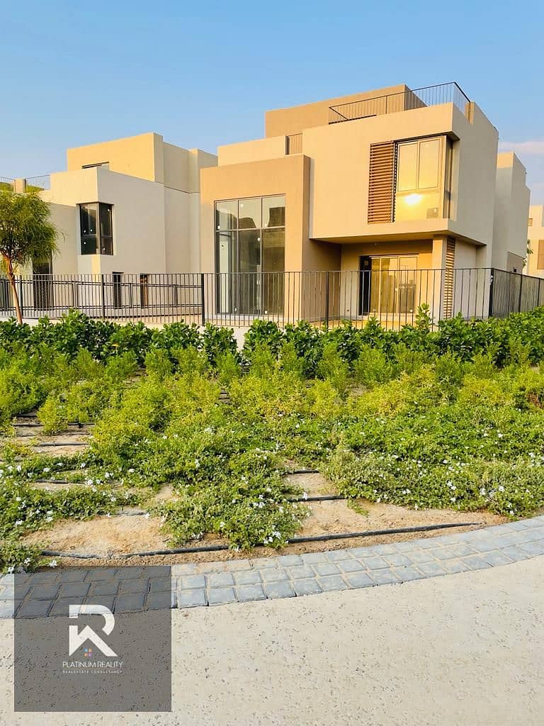 Fully finished Villa  for sale at Sodic East directly adjacent to Al Shorouk City and Madinaty. 0