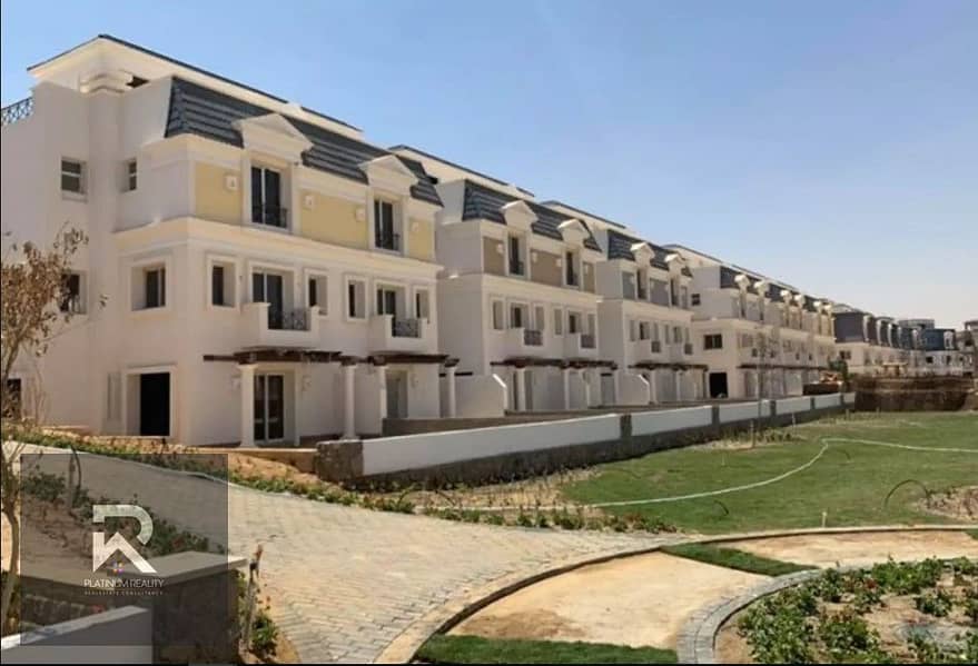 Prime Location: Townhouse  Ready to move for Sale in Mountain View 4, 6th October City 0