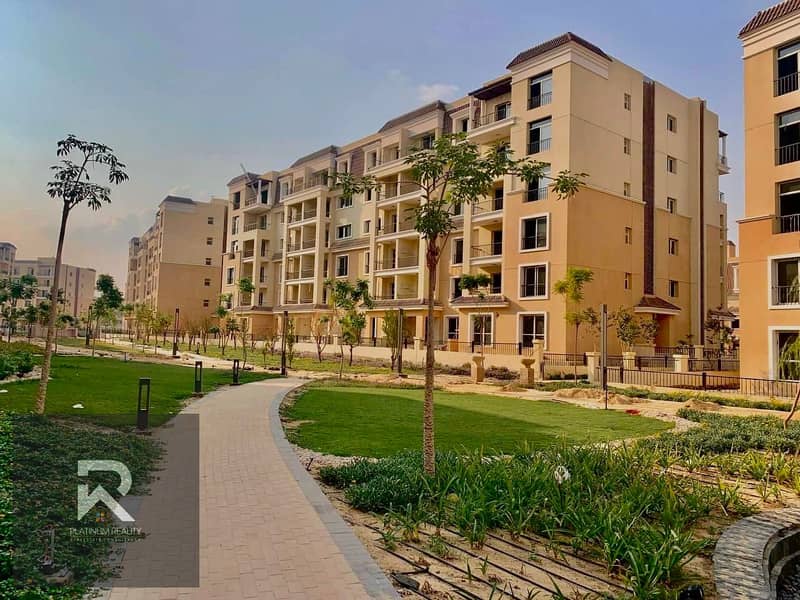 Apartment 3 Bed In Sarai Compound New Cairo, Next to Madinaty, By Discount up to 47% + Install 0