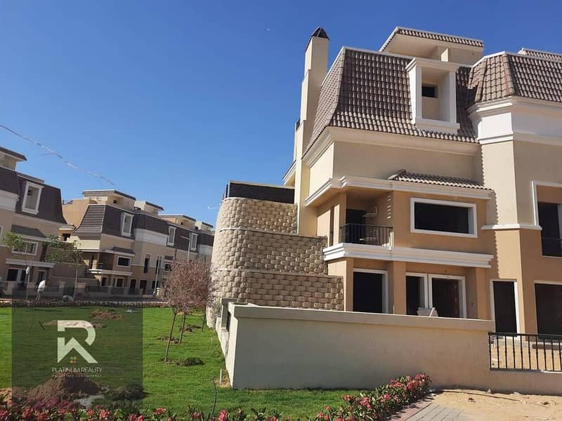 Villa By Discount 7 million , For Sale In Sarai Compound New Cairo , Next to Madinaty 0