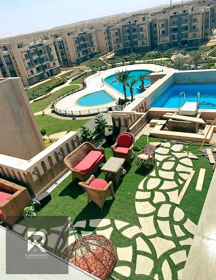 ٌReady to move apartment 130m in Galleria moon vally 130m next to AUC 0