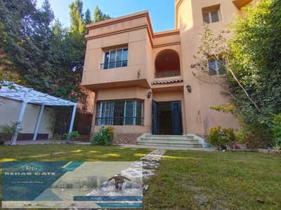 Luxury empty villa for rent in Al Rehab City, New Cairo