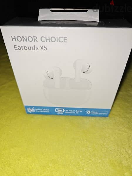 سماعه هونر تشويس X5 (جديده متبرشمه) مع عزل الضوضاء Honor choice x5 1