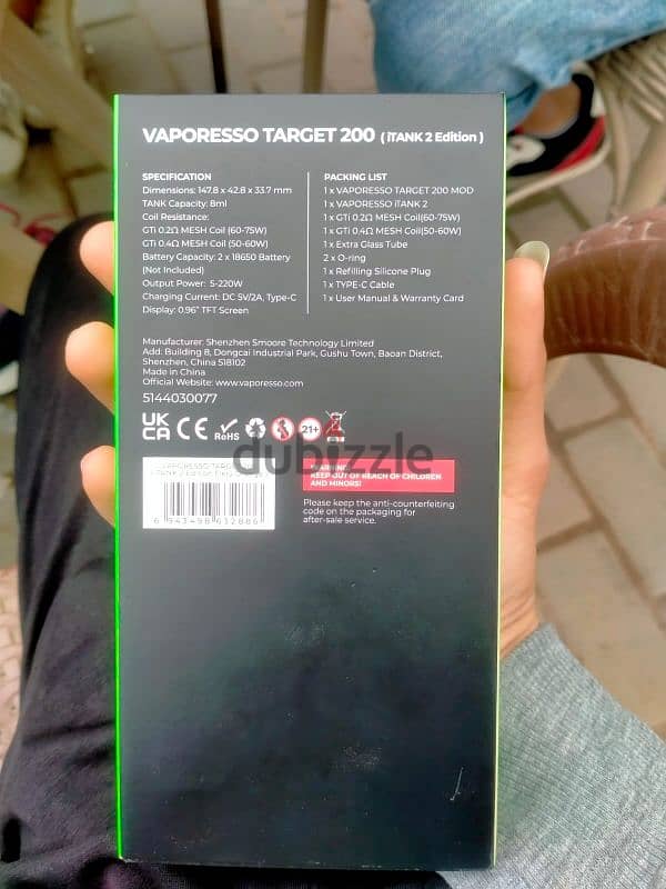 vaporesso target 200 3