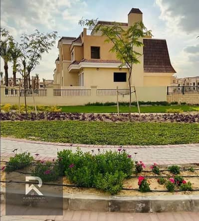 S Villa for sale 239m in sarai new cairo next to Madinaty