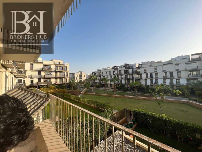 ready to move Apartment for sale Prime location Corner with landscape view in courtyard sodic  el sheikh zayed 0