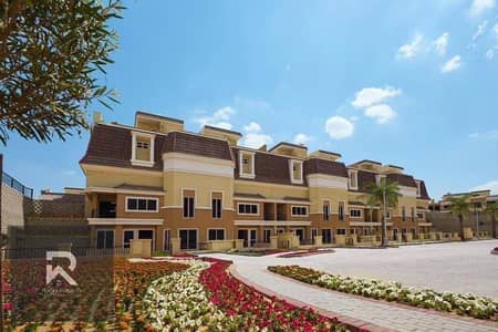 47% Cash Discount down  Villa at Sarai New Cairo with prime location