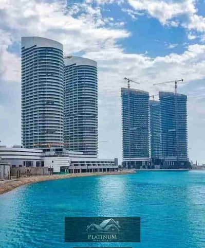 Apartment 120m for sale in New Alamein Towers by City Edge North Coast ( Seaview ) 10% D. P