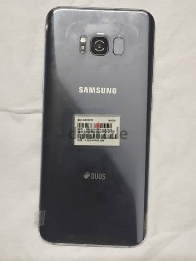 S8 Plus 64Gb Blue 2Sim كسر زيرو فبريكة مفهوش خربوش