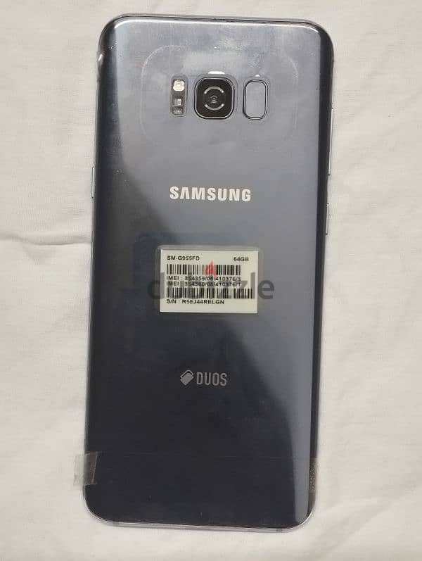 S8 Plus 64Gb Blue 2Sim كسر زيرو فبريكة مفهوش خربوش 0