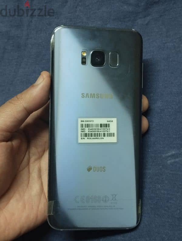 S8 Plus 64Gb Blue 2Sim كسر زيرو فبريكة مفهوش خربوش 1