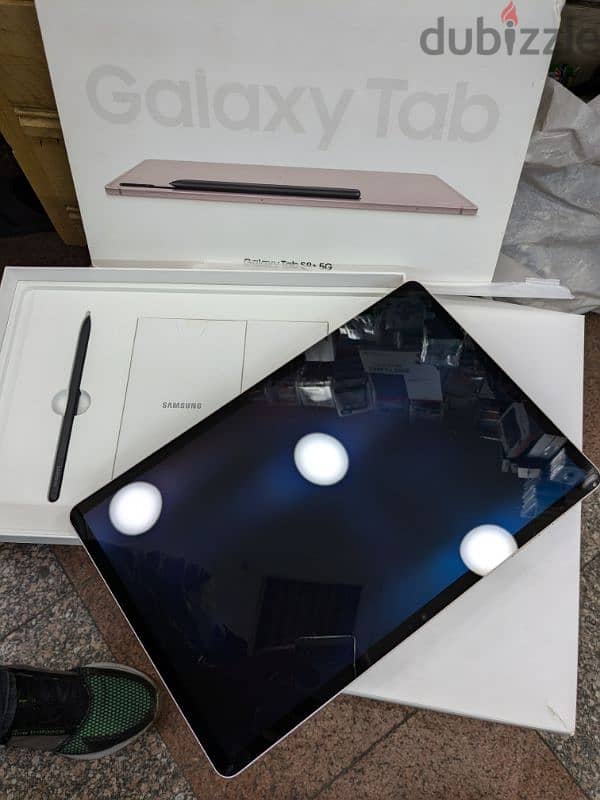 Galaxy Tab S8 Plus 5G 12.6 in  256G Bronze and Keyboard جديد 2