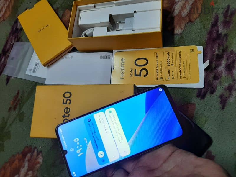 realme note 50 استخدام كام شهر 5