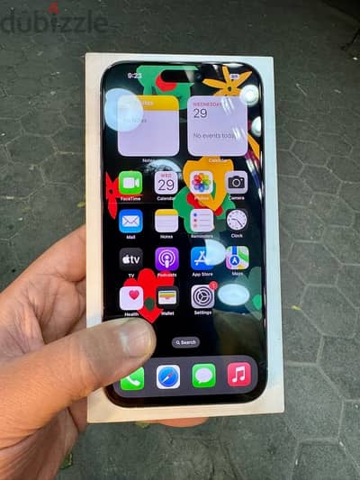 iPhone 15 Pro Max 256GB Dual Sim Excellent Condition with Box Newwwwww