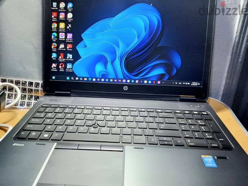 Hp Zbook core i7 ram 32 الجهاز من المانيا 11