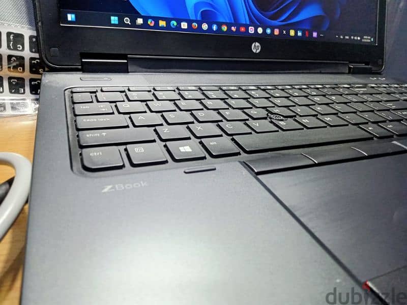 Hp Zbook core i7 ram 32 الجهاز من المانيا 14