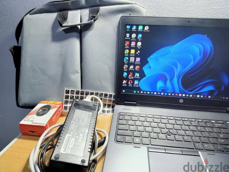 Hp Zbook core i7 ram 32 الجهاز من المانيا 16