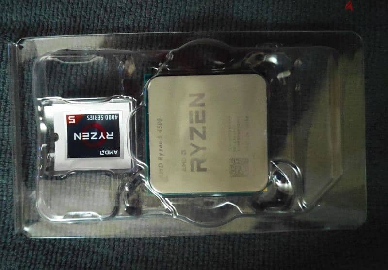 CPU AMD Ryzen 5 4500 6 Core / 12 Threads 3.6GHz 4.1GHz Turbo Processor 2