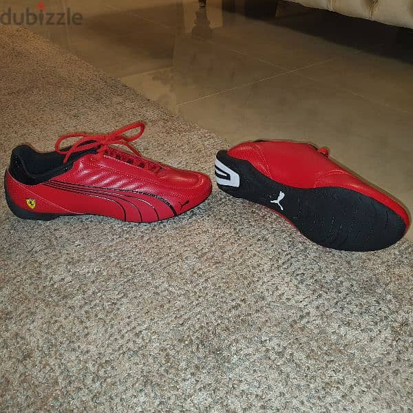 Puma shoes Ferrari size 43 . شوز بوما مقاس ٤٣ فيراري 2